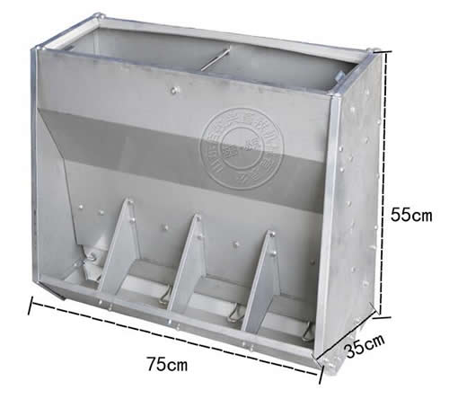 不銹鋼豬料槽