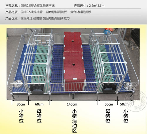 母豬產床尺寸